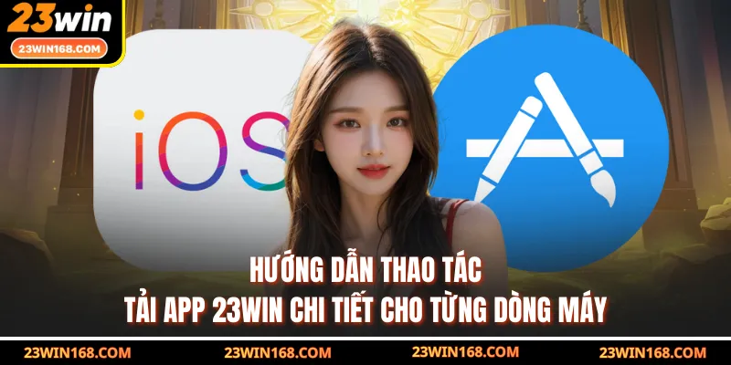 Hướng dẫn thao tác tải app 23WIN chi tiết cho từng dòng máy